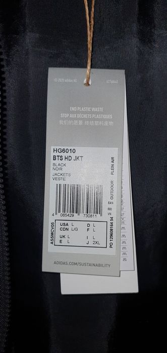 Geaca iarna adidas mărimea XL