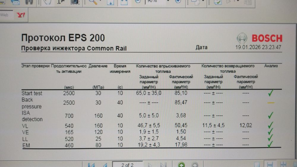 Форсунки Hyundai Santa Fe 2.0 CRDI