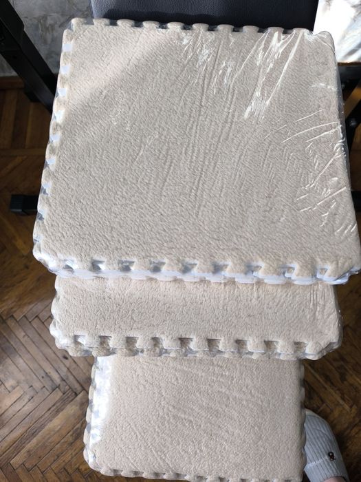 Коврик пазл 3 квадрата