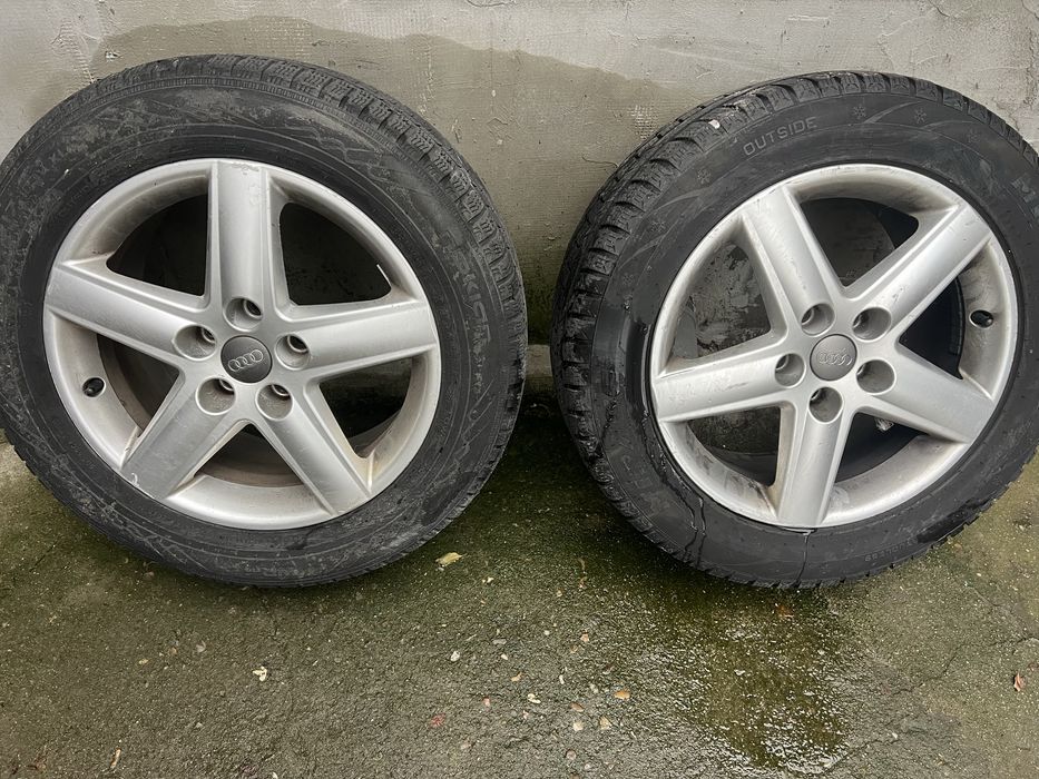 4 Roți Audi 17” cu anvelope de iarnă