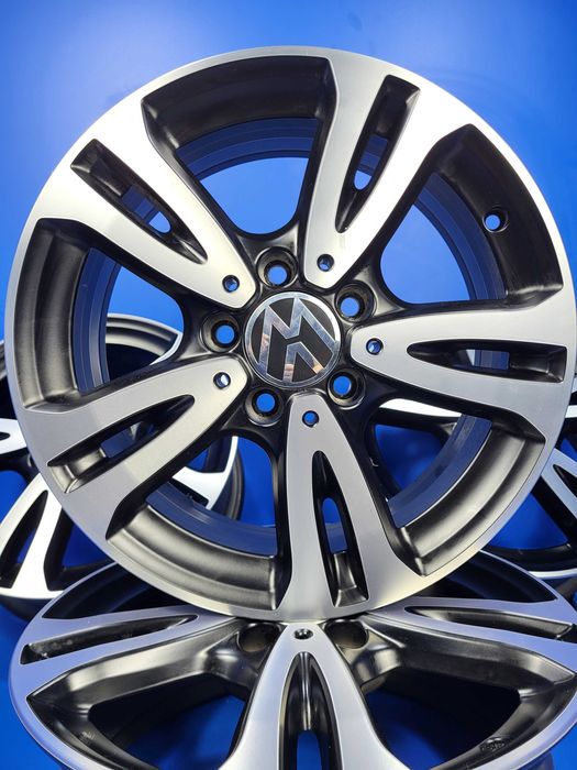 Jante bicolore 5x112 R16 pt Vw Golf 5-6-7, Jetta, Touran, T-Roc etc