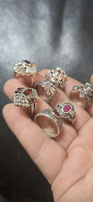 Inele din argint pietre naturale