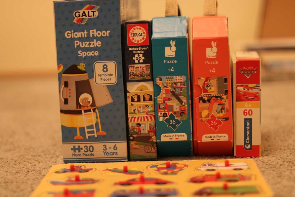 Детски пъзели 3+, 4+, 5+, 6+ Janod/Clementoni/Educa/Galt