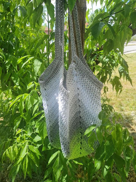 Плетена чанта ръчна изработка