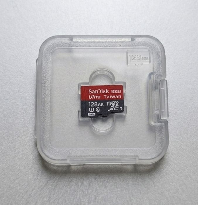 SanDisk Ultra Taiwan 128GB микро флешка оригинал