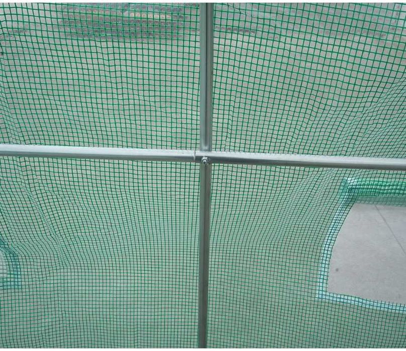 Sera Solar Gradina Tunel Cadru Otel Folie Polietilena 2x2x2m