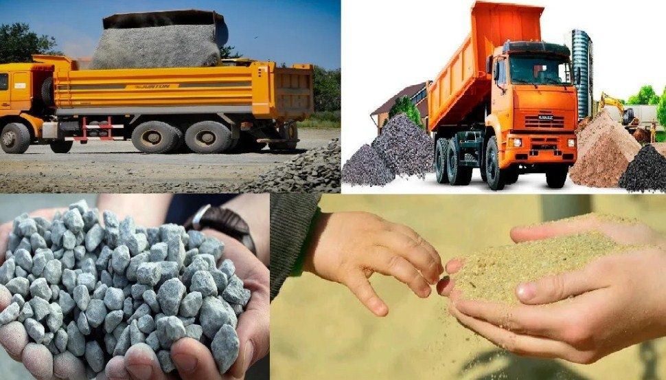 Балласт, песок, щебень, дресва, отсев