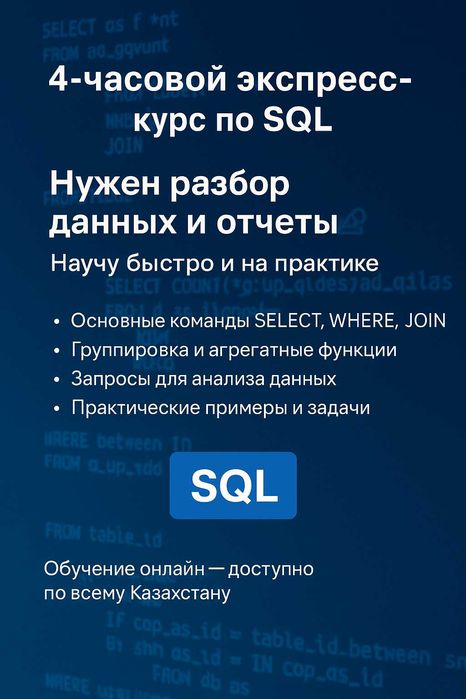 4-часовой экспресс-курс по SQL