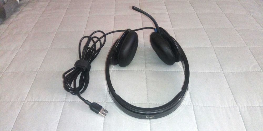 Слушалки с микрофон Logitech Headset H540 UЅВ