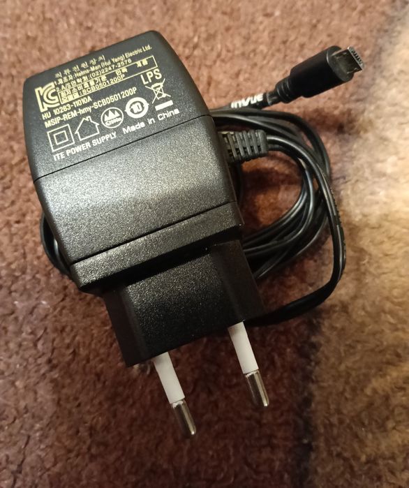 Adaptor Helms-Man ITE,model SCE0501200P, mufă micro USB