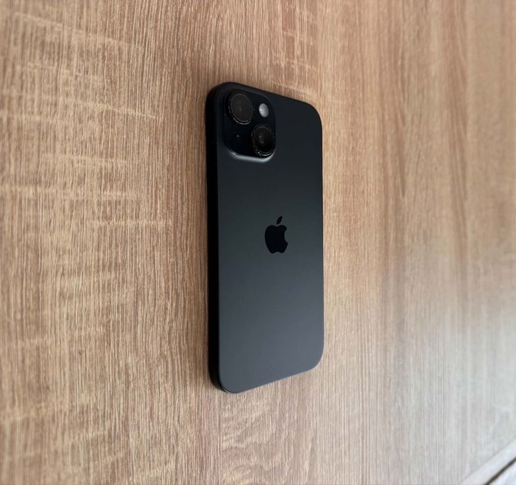 iPhone 15, Black, 128GB