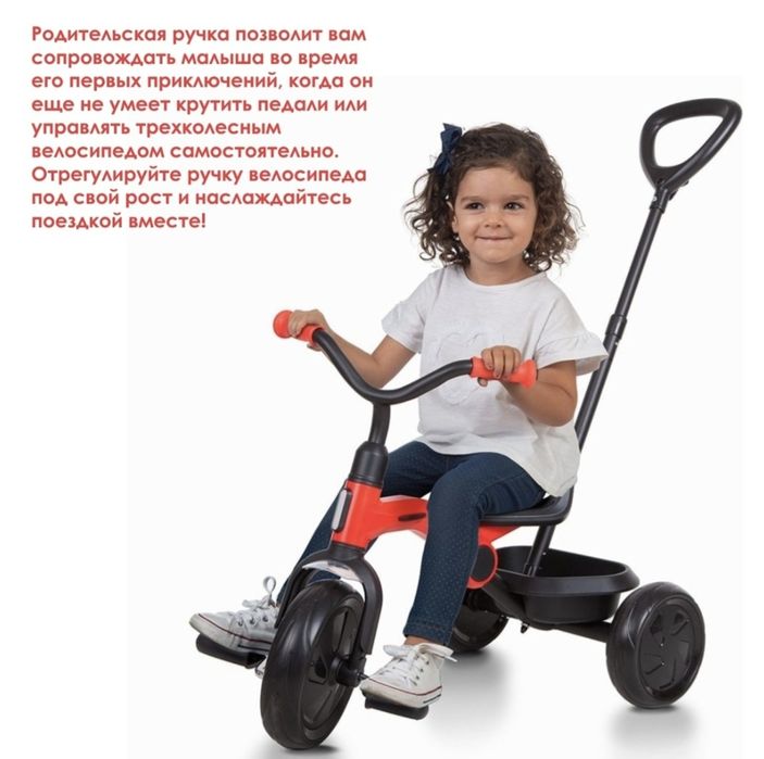 Детский трехколесный велосипед QPlay Ant Plus!