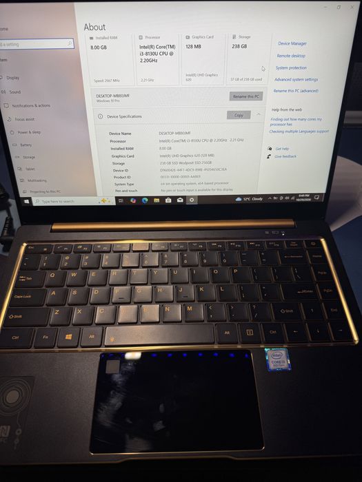 Laptop cryptodata BASM full windows URGENT