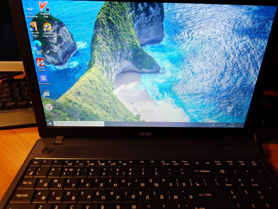 Продам ноутбук Acer TravelMate 5744 с гарантией, новая батарея