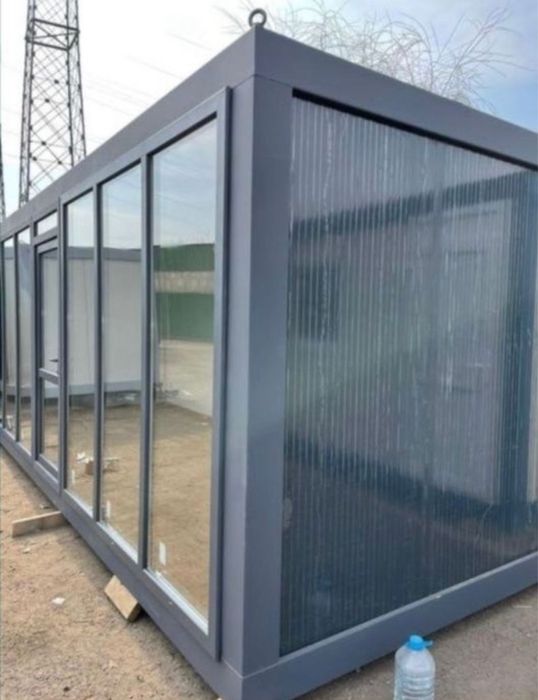 Vând container modular tip vitrina birouri si case