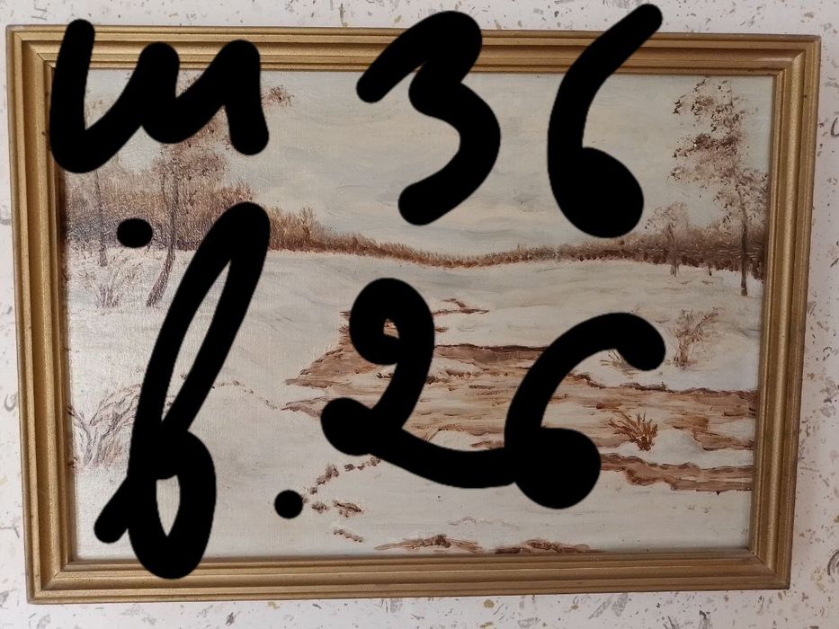 Картина масло холст