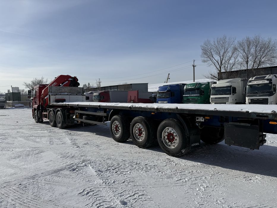 Манипульятор 20 тонн полуприцеп 17.6 13.6