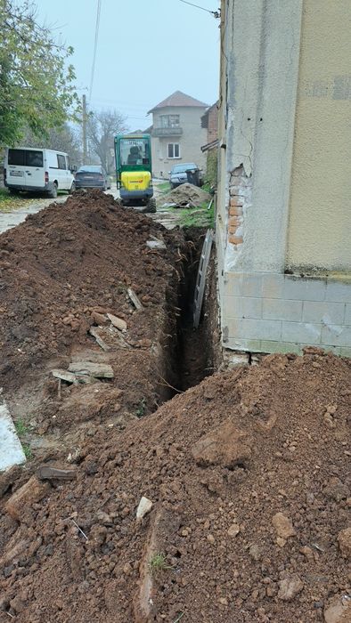 60 лв /ч. Услуги с мини багер