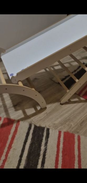 Set de catarat Ruki 3 in 1 triunghi Pikler de catarat tobogan leagan