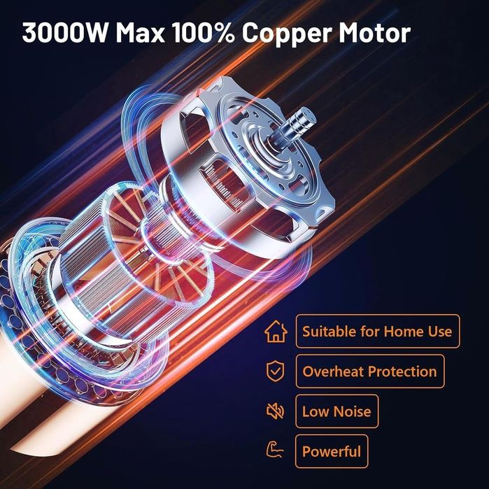 Răzătoare Electrică pentru Carne cu Accesoriu pentru Cârnați și 3 Disc