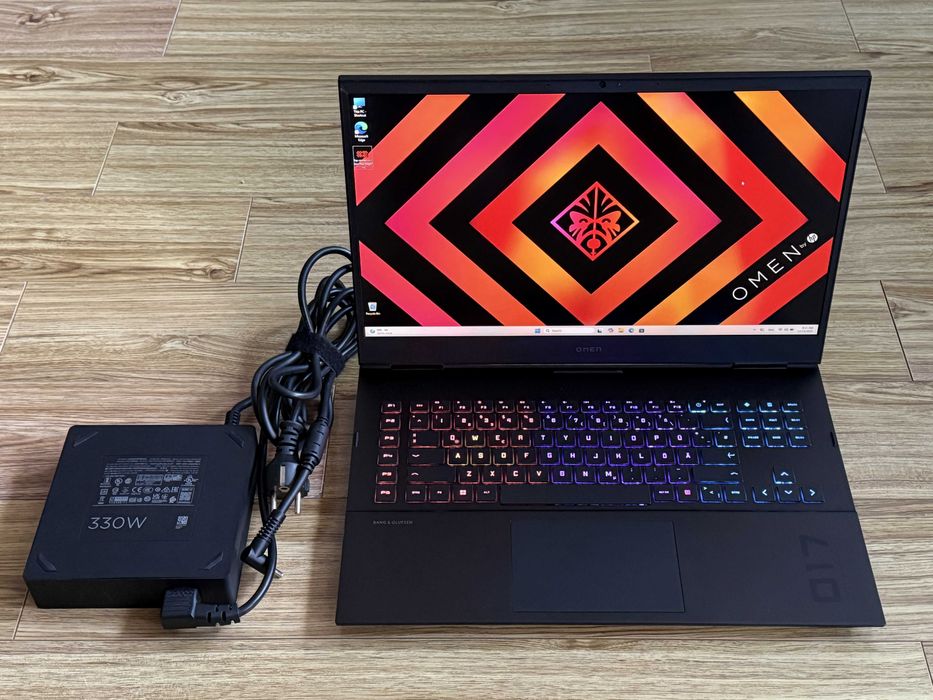 17.3 HP Omen`i7-11800H/RTX 3070/16GB RAM/512GB SSD/FHD IPS 144Hz