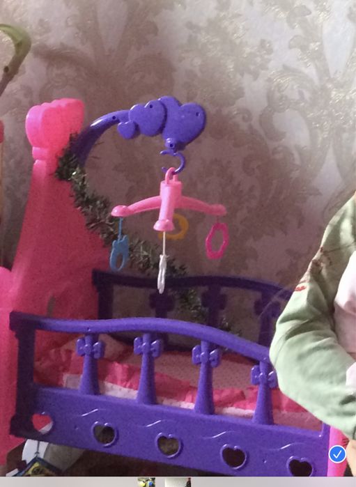 Кроватка для куклы