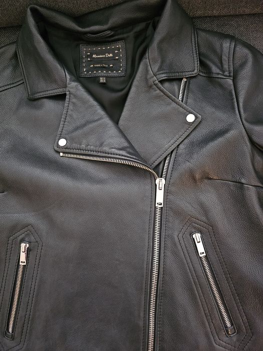 Кожено яке Massimo Dutti