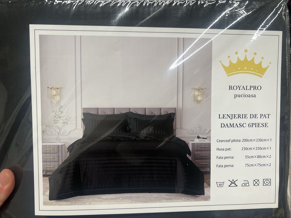 Lenjeri de pat Damasc Hotel