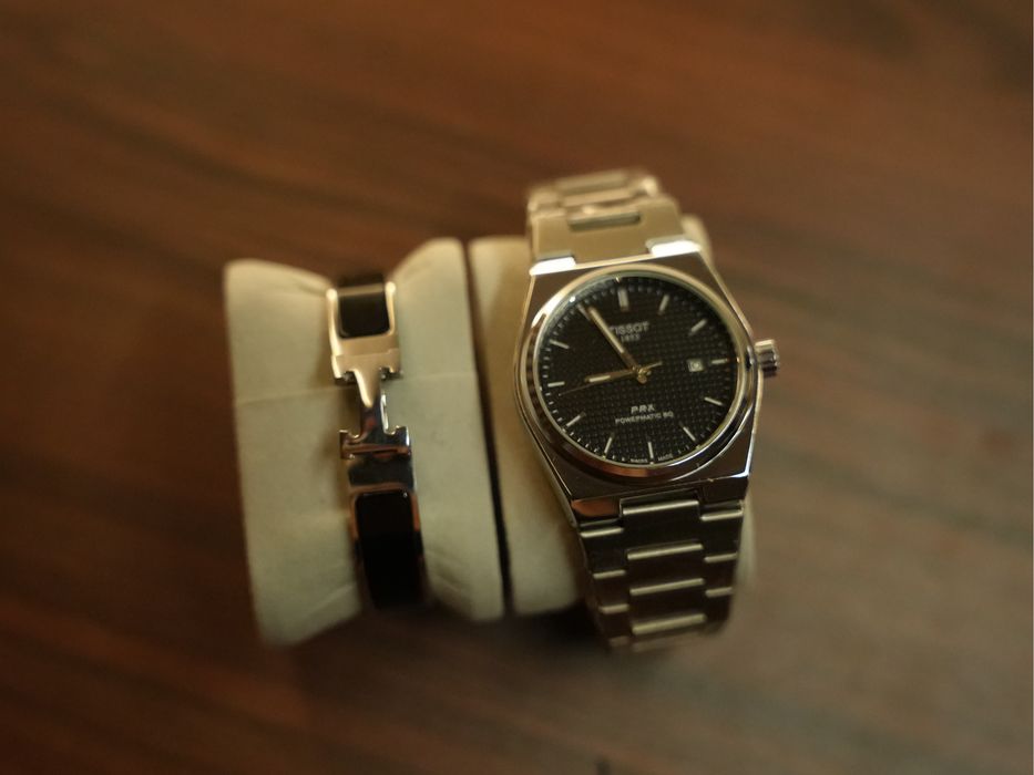 tissot powermatic + hermes гривна ЧИСТО НОВИ