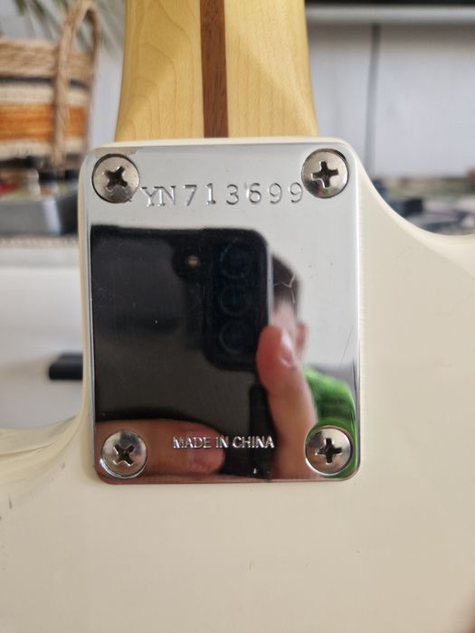 Vand Squier stratocaster partcaster 1997+Grif de Stratocaster Modified