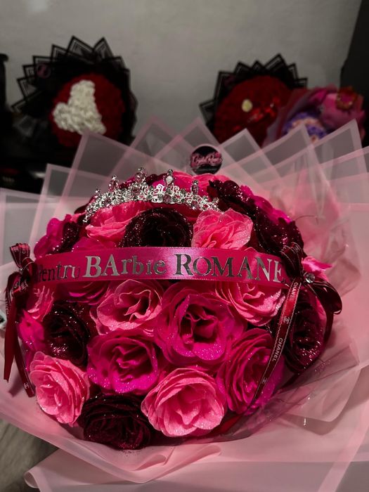 Buchete trandafiri de sapun