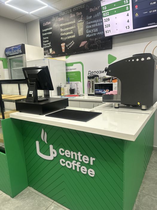 Сдается в аренду кофейня внутри банка