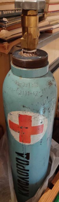 Кислородна бутилка с редуцир вентил