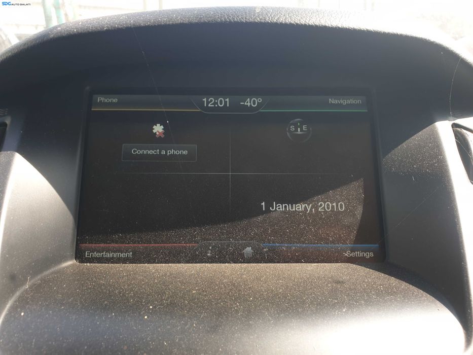 Display Radio CD Player Cu Modul Sync Ford Focus 3 2010 - 2018 Cod BM5T-18B955-FE DM5T-14F239-AP [K5972]
