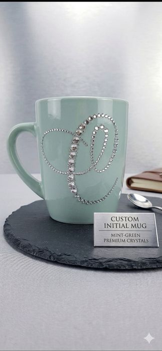 Кружки со стразами . Ручная работа