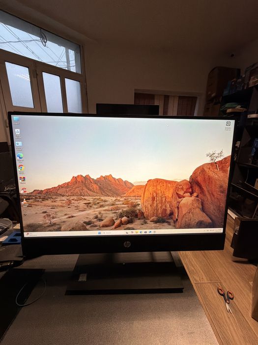 All In One HP i5 8600 16g 256g nvme 500g 22  FHD