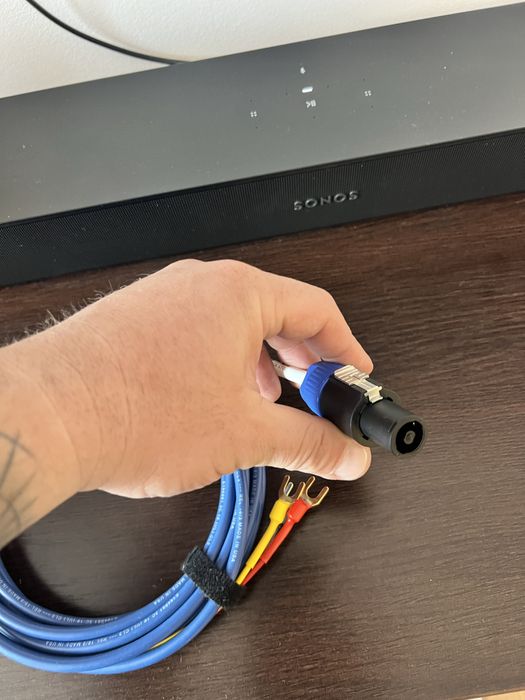 REL Acoustic Bassline Blue - Cablu audio Suboofer