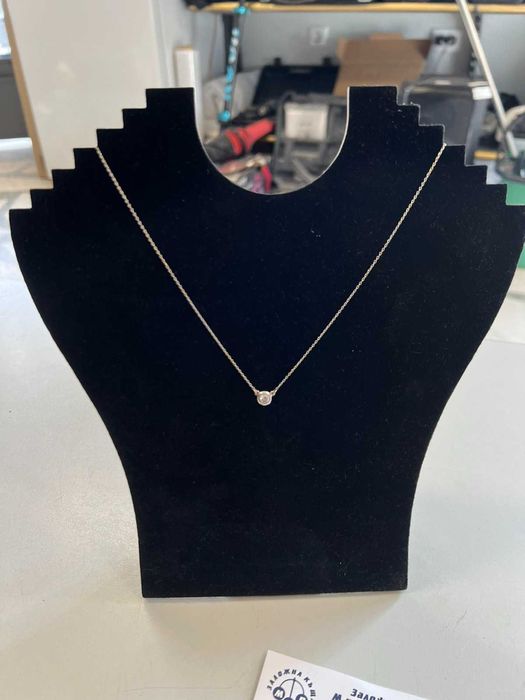 Бяло Злато Синджир 44см 2.3гр 14к