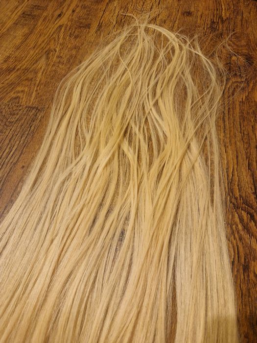 Естествена руса коса за трайно поставяне!