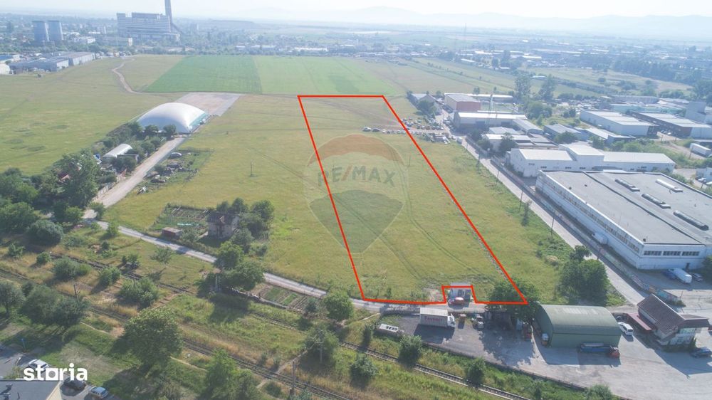 Teren industrial 16.434 mp, PUZ aprobat, Uzina 2, Brașov