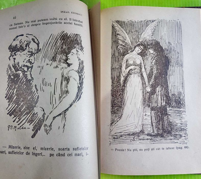 G41-I- Editie veche-GENIU PUSTIU-MIHAI EMINESCU anii 1900 ca noua. Biblioteca Scriitorilor Ilustrii. Fondator si Conducator G.B. RARES.