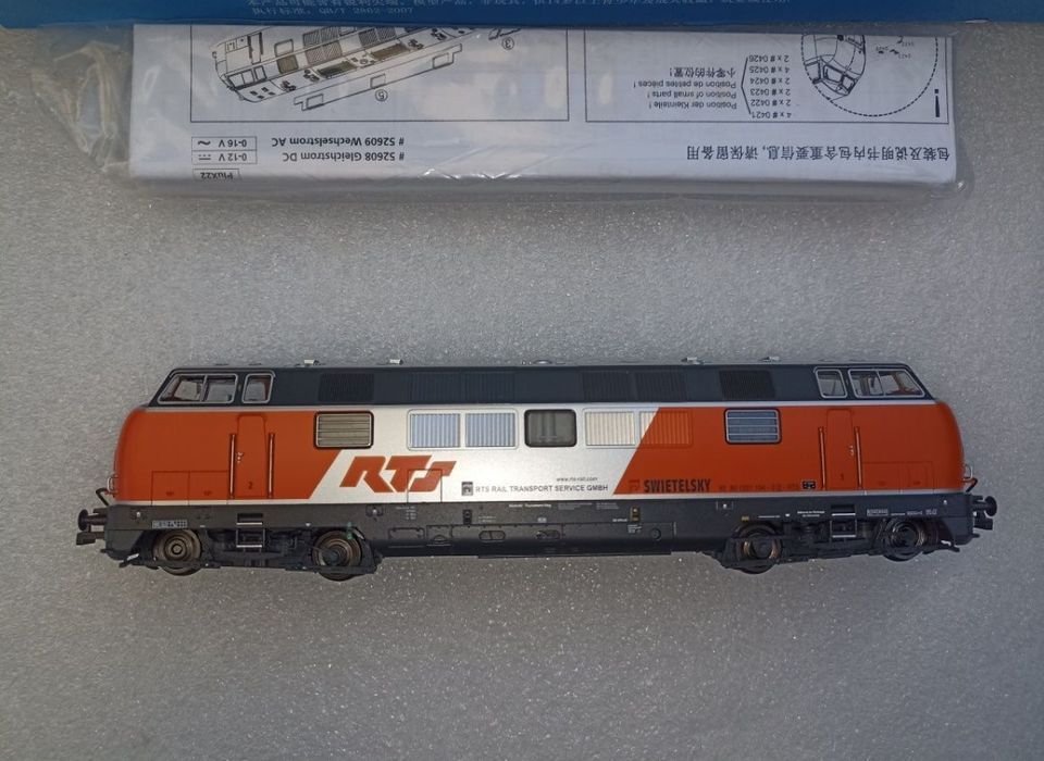 Locomotivă diesel RSTS Rail scara H0