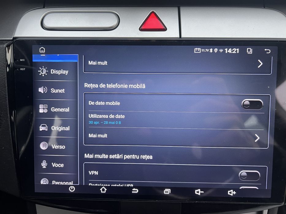 Navigatie auto wv golf4,5,6,passat,b6