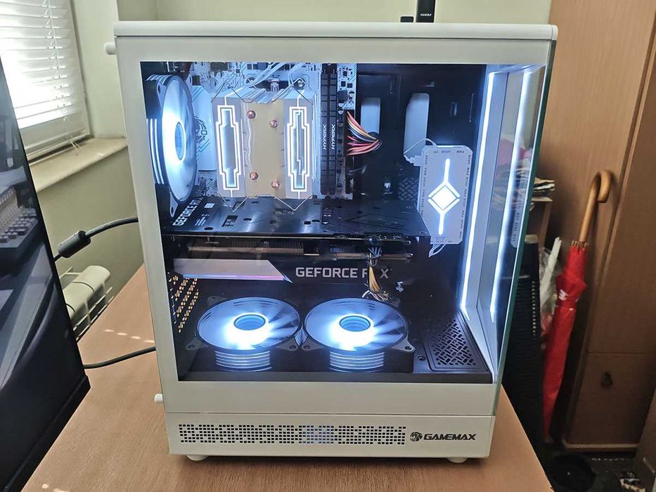 Геймърски компютър, Ryzen 5600, Rtx 3060Ti, 32gb Ram, 960Gb ssd, 700W