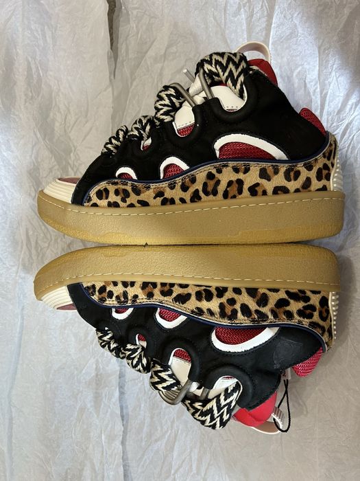 Adidasi Lanvin Curb Animal Print