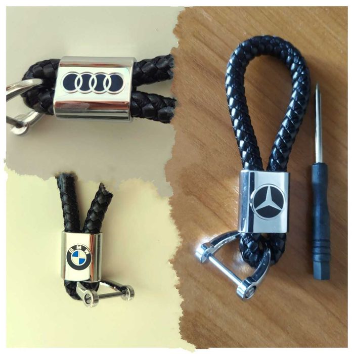 Кожен ключодържател - VW/Опел/Рено/Ситроен/Нисан/Хюндай/Шкода/Волво