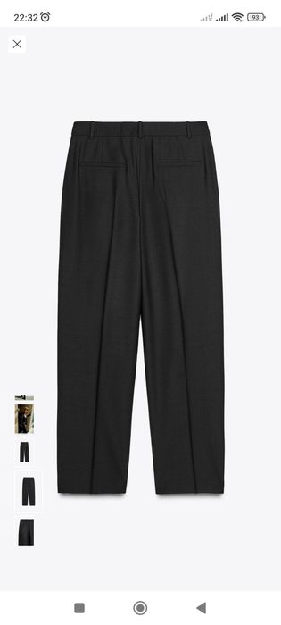 Черен костюм Зара