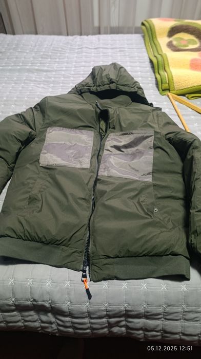 Мъжко зимно яке  с две лица