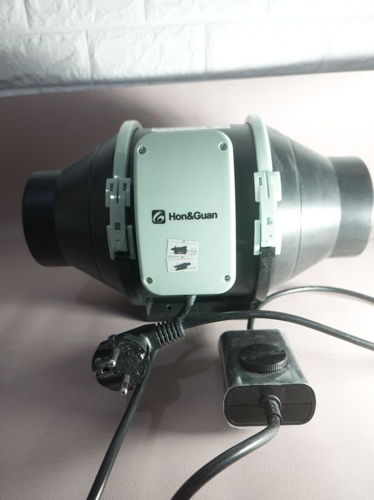 Ventilator tubulatură Hon&Guan GF-100P 100 mm cu variator de viteză – Nou