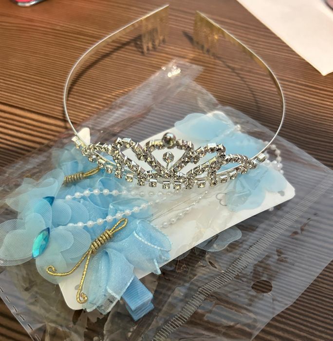 Платье Эльзы с аксессуарами